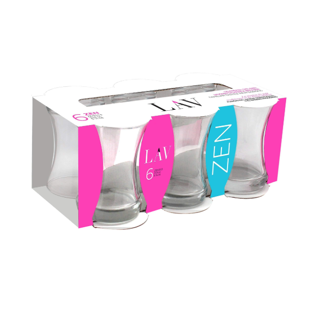 Lav Zen tea Glasses