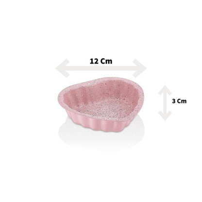 Korkmaz Torta Mini Heart Shape 2-pieces Cake Mould