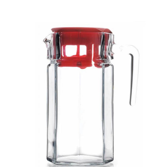 Pasabahce kosem Glass Pitcher w Lid