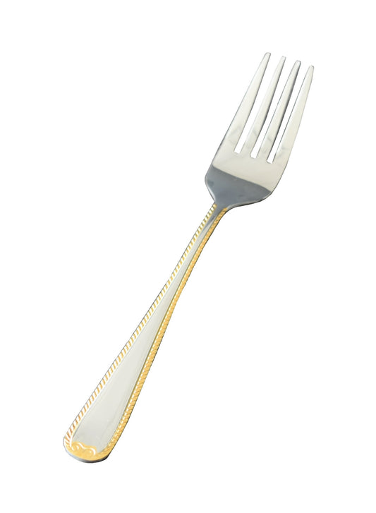 Artika 4-Pieces Cake Fork/Gold