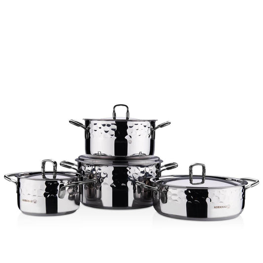 Korkmaz Erna 8 pcs Cookware Set Inox