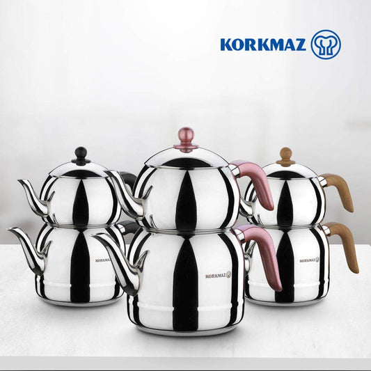 Retro Tea Pot Set 1.1/2.5 Lt