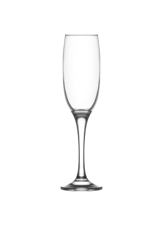 LAV Venue 6-Piece Champagne Glasses Set, 7.5 oz